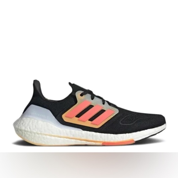 Adidas Black Turbo Flash Orange Ultraboost 22 10 - Picture 4 of 10